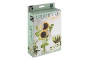 Askartelu- ja taidetarvikkeet - Creative Craft Group CROCHET KIT Crochet kit FLOWERS Yellow - CR1737/GE