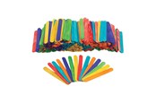 Askartelu- ja taidetarvikkeet - Colorations - Colored Wooden Popsicle Sticks 500 pcs - CHCTD