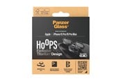 Puhelin - Muut lisävarusteet - PanzerGlass Hoops® Titanium Camera Lens Protector Black iPhone 15 Pro | 15 Pro Max - PANZER1203