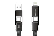 USB kaapelit - BlitzWolf BW-HDC7 4-in-1 USB + C + Lightning Cable 240W - BW-HDC7