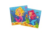 Lelut - Folat BV - Mermaid Napkins 20 pcs. - 65212