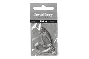 Askartelu- ja taidetarvikkeet - Creativ Company - Key hook Silver plated 2 pcs. - 61163