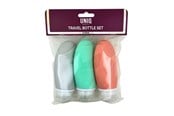 Vapaa-aika & Matkailu - UNIQ Matkapullosetti - 3 kpl, 100 ml - 7454-1