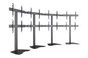 Seinäkiinnitys, AV-kiinnikkeet & AV-kalusteet - Multibrackets M Pro Series mounting kit - for 4x2 video wall - micro adjustable arms - black - Max 240 kg - recommended for 65" - 7350022731080