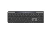 Näppäimistöt - Logitech K980 Signature Slim Solar+ for Business - Näppäimistö - Saksa - Harmaa - 920-013773