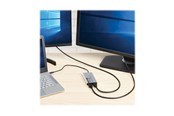 Näyttökaapeli - Eaton Tripp Lite Series USB-C Adapter Dual Display - 4K 60 Hz HDMI 100W PD Passthrough Silver - U444-2H-DL