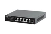 Kytkimet - Eaton Tripp Lite series Desktop Gigabit Ethernet Unmanaged Switch PoE+ Pass-Through 5-Port 2.5 Gbps 70W Metal - NG5POE-M2