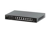 Kytkimet - Eaton Tripp Lite series Desktop Gigabit Ethernet Unmanaged Switch PoE+ Pass-Through 8-Port 2.5 Gbps 100W Metal - NG8POE-M2