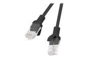 Verkkokaapelit - Lanberg patch cable - 3 m - black RAL 9004 - Musta - 3m - PCU5-10CC-0300-BK