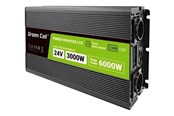 Virtalähde - Green Cell - DC to AC power inverter - 3000 Watt Virtalähde - 3000 Watt - ATX - 80 Plus - INVGC24P3000LCD