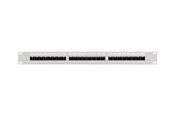 Lisätarvikkeet - Lanberg patch panel - 1U - 19" - with shelf - PPU5-1124-S