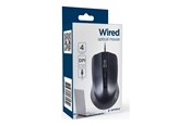 Hiiret - Gembird - mouse - USB - Hiiri - Optinen - 4 painiketta - Musta - MUS-4B-01L