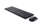 Näppäimistöt - Dell Keyboard and Mouse KM3322W - keyboard and mouse set - QWERTZ - German - black - with 3-year NBD Advanced Exchange Input Device - Näppäimistö ja Hiirisetti - Saksa - Musta - KM3322W-R-GER