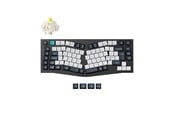 Näppäimistöt - Keychron Q10 MAX 75% (Alice Layout) - Gateron Jupiter Banana - Pelinäppäimistö - ilman numpadia - Pohjoismainen - Sininen - Q10M-M4-BO