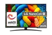 Televisio - LG 43" Televisio LED 4K 43NANO81A3A - 43NANO81A3A