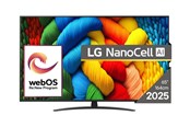Televisio - LG 65" Televisio LED 4K 65NANO81A3A - 65NANO81A3A