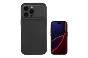 Puhelin - Kannet ja kotelot - 4smarts iPhone 17 Pro Max Silicone Case Cupertino MagSafe compatible black - 541571