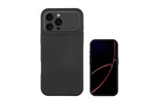 Puhelin - Kannet ja kotelot - 4smarts Phone 17 Pro Silicone Case Cupertino MagSafe compatible black - 541570