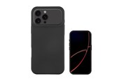 Puhelin - Kannet ja kotelot - 4smarts Phone 17 Pro Silicone Case Cupertino MagSafe compatible black - 541570