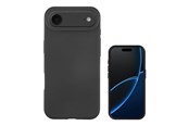 Puhelin - Kannet ja kotelot - 4smarts iPhone Air Silicone Case Cupertino MagSafe compatible black - 541569