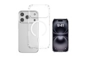 Puhelin - Kannet ja kotelot - 4smarts iPhone 17 Pro Hybrid Case Ibiza MagSafe compatible transparent - 541566