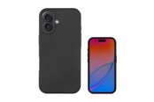 Puhelin - Kannet ja kotelot - 4smarts iPhone 17 Silicone Case Cupertino MagSafe compatible black - 541568