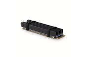 Tallennus - lisävarusteet - AXAGON Aluminium Heatsink for M.2 SSD 10 mm - CLR-M2L10