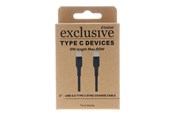 USB kaapelit - Insmat - USB-C cable - 24 pin USB-C to 24 pin USB-C - 2 m - 133-1026