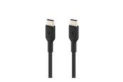 USB kaapelit - Belkin BoostCharge - USB-C cable - 24 pin USB-C to 24 pin USB-C - 2 m - CAB004BT2MBK