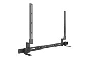 Seinäkiinnitys, AV-kiinnikkeet & AV-kalusteet - Multibrackets M mounting kit - integrated - for sound bar - universal with clamp - black - Max 10 kg - recommended for 86" - 7350073730117