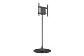 Seinäkiinnitys, AV-kiinnikkeet & AV-kalusteet - Multibrackets M Pro Series stand - modular - for LCD display - single pole round floor base - black - Max 50 kg - recommended for 65" - 7350105219092