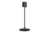 Seinäkiinnitys, AV-kiinnikkeet & AV-kalusteet - Multibrackets M stand - single pole - for digital signage panel - floorbase round - black - Max 50 kg - recommended for 55" - 7350105219108
