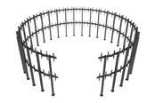 Seinäkiinnitys, AV-kiinnikkeet & AV-kalusteet - Multibrackets M Pro Series stand - single side - for 2x10 video wall - micro adjustable arms - black - Max 600 kg - recommended for 55" - 7350105219801