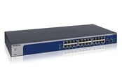 Kytkimet - Netgear XS724EM 4-Port 10-Gigabit/Multi-Gigabit Ethernet Easy Smart Managed Switch 2x SFP+ Ports - XS724EM-200EUS