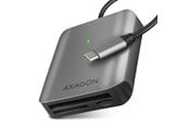 Muistikortinlukijat - adapterit ja kortinlukijat - AXAGON SuperSpeed USB-C - SD / microSD / CF - UHS-II Card Reader - CRE-S3C