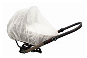 Vauvatarvikkeet - Anne & Mikael mosquito net for stroller or pram white - 202211