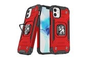Puhelin - Kannet ja kotelot - Wozinsky Ring Armor case for iPhone 14 armored cover - Red - 9145576265475