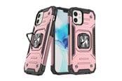 Puhelin - Kannet ja kotelot - Wozinsky Ring Armor iPhone 14 case armored cover magnetic holder ring gold - 9145576265482