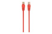 Verkkokaapelit - Gembird patch cable - 1 m - red - Punainen - 1m - PP12-1M/R