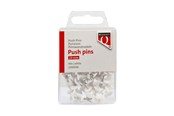 Kirjoituspöytätarvikkeet - Quantore - Pushpins White 40 pcs. - 1399296