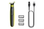 Hiustenleikkuukoneet ja trimmerit - Philips OneBlade QP2724 - trimmer - lime green/dark grey - QP2724/23