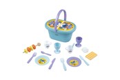 Roolileikit - Smoby Stitch Picnic Basket with Accessories 19pcs - 7600312510