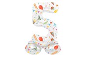 Lelut - Folat BV - Standing Foil Balloon Joyful Party Number 5 -72cm - 63965
