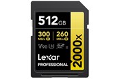 Muistikortti - Lexar Professional Gold 2000x SD - 300MB/s - 512GB - LSD2000512G-RNNNG