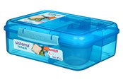 Keittiövälineet - Sistema 1.65L Bento Lunch Blue - 416902