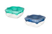 Keittiötarvikkeet - Sistema 1.1L Salad To Go2 Pack - 82026