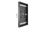 Seinäkiinnitys, AV-kiinnikkeet & AV-kalusteet - Multibrackets M Pro Series enclosure - for flat panel - high brightness - black (RAL 9005) - Max 50 kg - recommended for 65" - 7340234810932