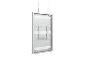 Seinäkiinnitys, AV-kiinnikkeet & AV-kalusteet - Multibrackets M Pro Series enclosure - for digital signage panel - slim medium - white - Max 40 kg - recommended for 65" - 7340234810376