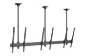 Seinäkiinnitys, AV-kiinnikkeet & AV-kalusteet - Multibrackets M Pro Series mounting kit - single side - for 3 LCD displays - black - Max 30 kg - recommended for 75" - 7350022738911