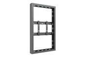 Seinäkiinnitys, AV-kiinnikkeet & AV-kalusteet - Multibrackets M Pro Series enclosure - low profile - for flat panel - black (RAL 9005) - Max 25 kg - recommended for 46" - 7340234811960